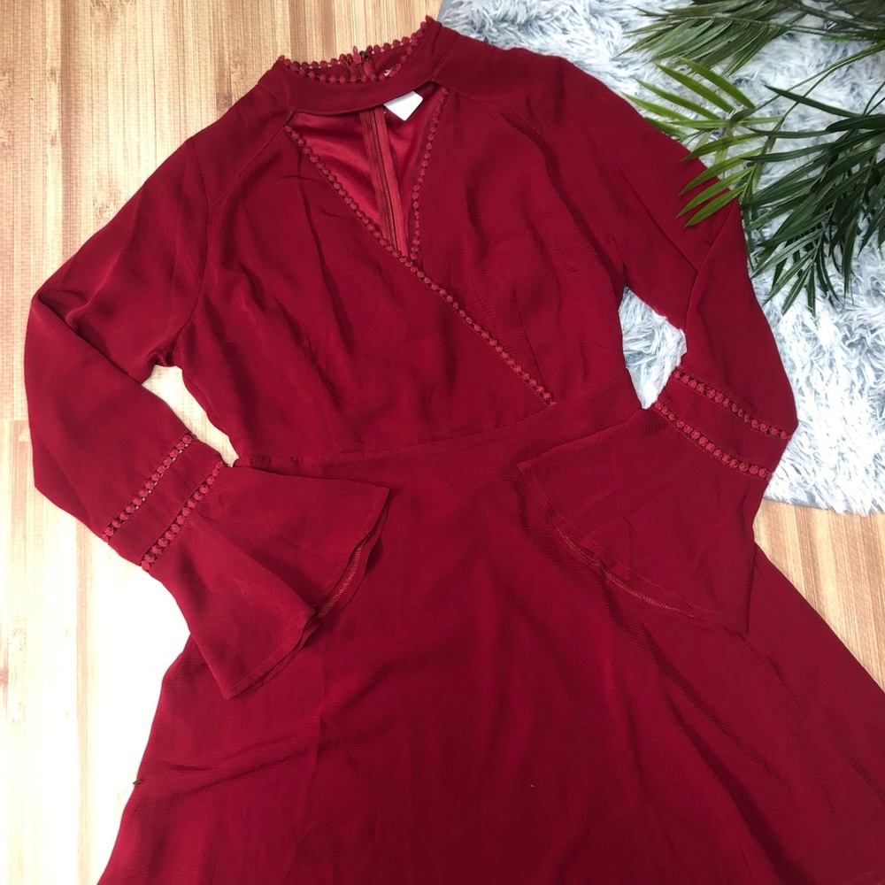 Womens long sleeve dress